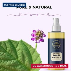 Babchi Oil (Bakuchi) (Psoralea corylifolia) 100% Natural Cold Pressed Carrier Oi
