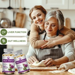 Milk Thistle Extract 1000MG Liver Cleanse Support 120 Capsules W/ Dandelion Root