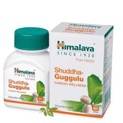 Himalaya Shuddha Guggulu 60 Tabs x3 | Herbal Lipid Wellness | Exp 05-2027