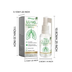 Herbal 1~5PCS Lung Detox 30ML Cleansing Spray Designed For Smokers Clear Nasal C