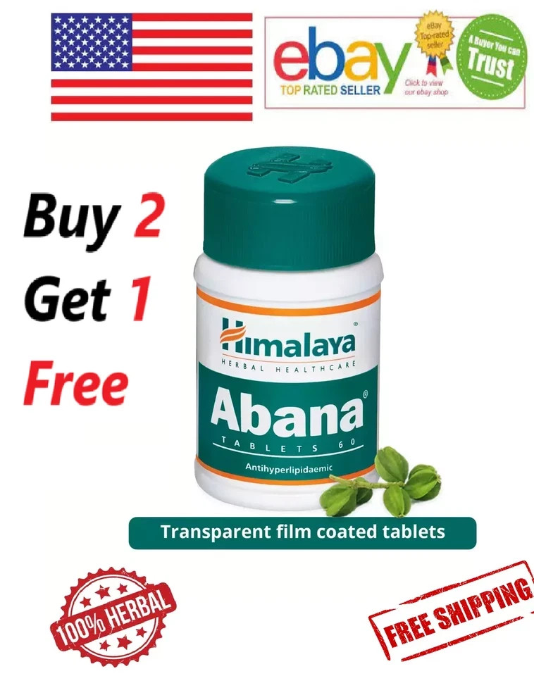 ABANA Himalaya Natural For Wellness With Free Ship – 60 Tablets