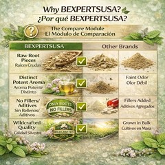 Té de hierbas de raíz de valeriana (4 Oz) calmante y relajante