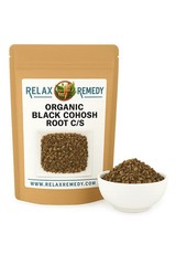 Organic Black Cohosh Root C/S – Non-GMO Actaea Racemosa, Menopause & Wellness
