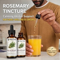 Rosemary Tincture Extract Focus Memory Brain Support Herbal Drops 30ml (1 fl oz)