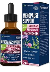 Valerian Root Sleep Aid Drops, Gotas de Glicinato y 2 Fl Oz (Pack of 1) S2