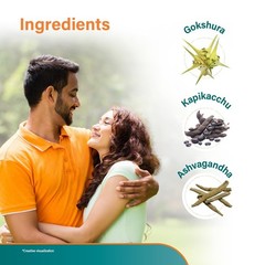 Himalaya Confido Tablets 60 Count Herbal Men’s Wellness Anxiety Support