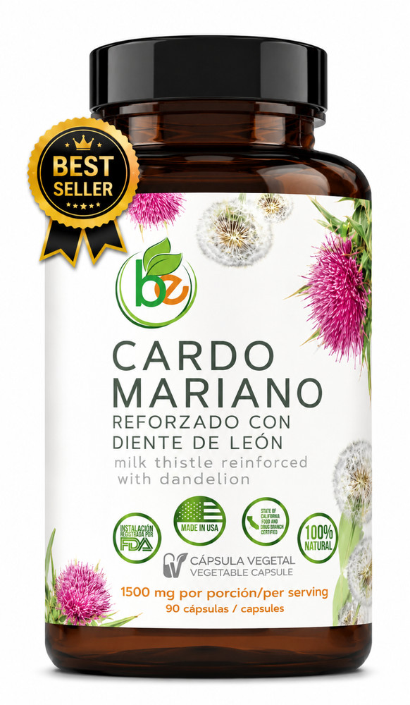 Cardo Mariano Reforzado Con Diente Leon (Milk Thistle Reinforced W/Dandelion) 90