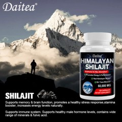 Himalayan Shilajit and Piperine Boost Energy and Performance