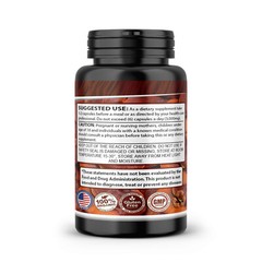 REISHI MUSHROOM SPORE EXTRACT 180 VEGGIE CAPSULES LINGZHI GANODERMA LUCIDUM TOP