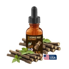 Licorice Root Extract Liquid Drops Drink Mix Adrenal Digestive Respiratory D USA