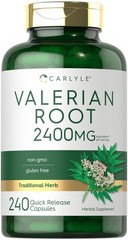 Carlyle Valerian Root Extract Supplement | 240 Capsules 240 Count (Pack of 1)