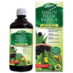 Dabur Jamun Neem Karela Juice – 1L | Promotes Healthy Glucose Levels j105