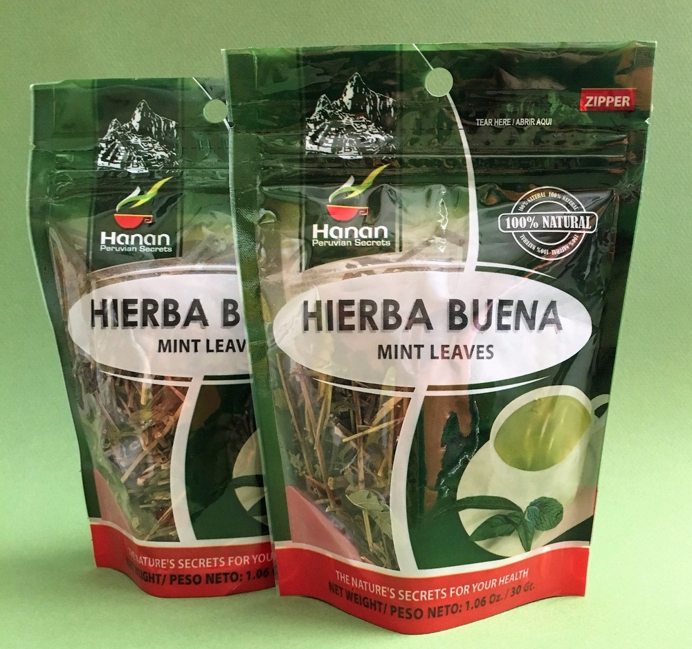 Hierba Buena Te (Mint Leaves Tea) 2 Bags