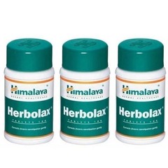 3 x Himalaya Herbolax 300 Tablets For Constipation & Indigestion FREE SHIP