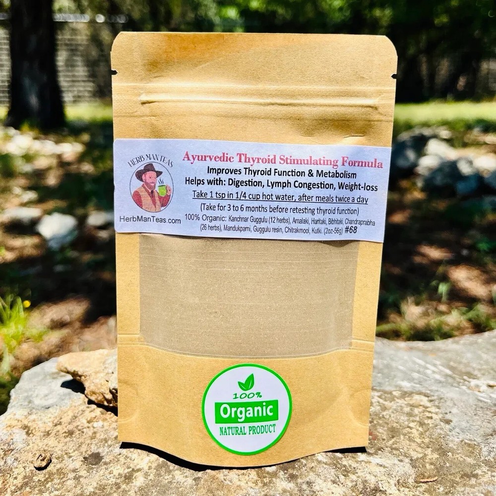 Thyroid Formula (Hypo) with Kelp – Improves thyroid function & lymph congestion