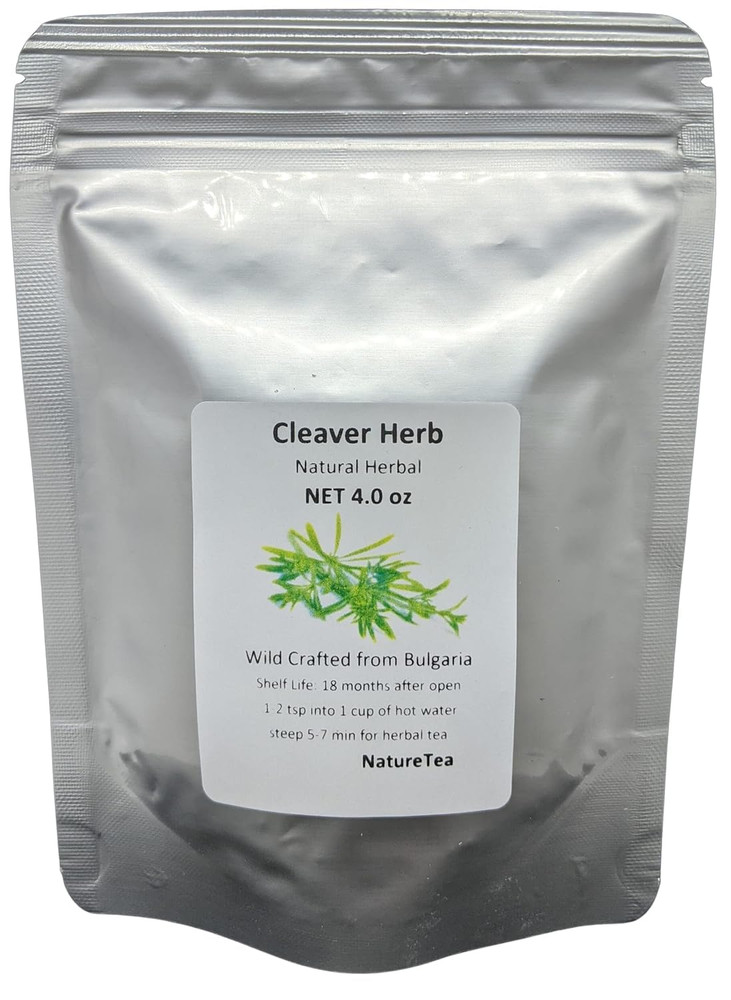 Cleavers Herb – Galium Aparine Dried Leaf C/S from 100% Nature (4 Oz)