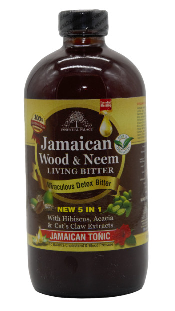 Jamaican Wood and Neem Bitter-16 oz Bottle