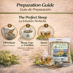 Gobernadora Tea (Chaparral Leaf) – 4 oz Loose Leaf Herbal Tea – Tea Infuser Ball