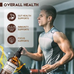 Javeriah Mushroom Complex Liquid Drops Supplement with Lion’s Mane, Shiitake