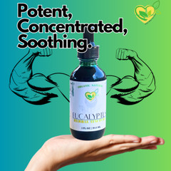 Eucalyptus Leaf Tincture Natural Organic Liquid Herbal Drop 2 oz Respiratory Aid