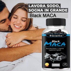 Black Maca 1500 Mg Capsules – Supports Energy, Stamina, Performance And Drive