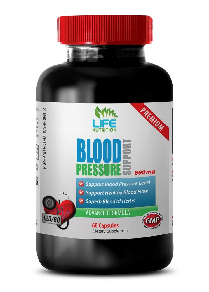 natural herbal blend – BLOOD PRESSURE SUPPORT – multivitamins and minerals 1B