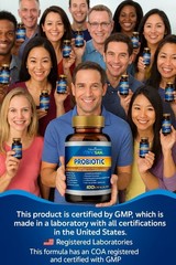 BACTISupport PROBIOTIC NATURAL 100 BILLION CFUs ULTRA STRENGHT ULTIMATE FLORA