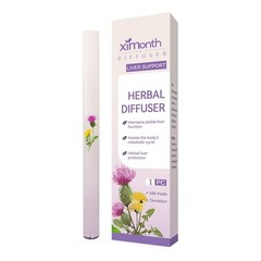 Diffuser Herbal for Lung Health and Fresh Air w / Mullein Thyme Mint – 4 Flavour