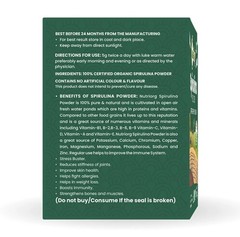Premium Spirulina Powder 100g | 100% Pure | Daily Superfood Supplement