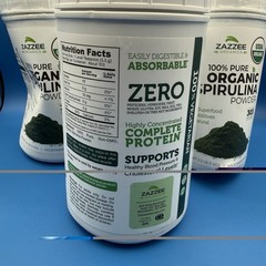 Zazzee USDA Organic Spirulina Powder, 2.2 Pounds (1 KG), 303 Servings, Kosher
