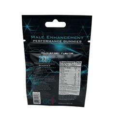 Zeus Wild Berry Gummies – Male Virility & Stamina – 2 Per Bag – 4 to 48 Gummies