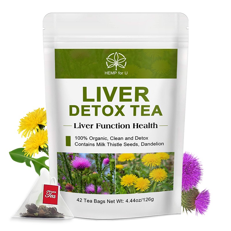 42 Tea Bags Liver,Kidney & Pancrea Herbal Compound Detox Cleanse Herbal Tea