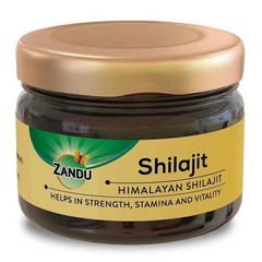 Natural & Ayurvedic Zandu Pure Himalayan Shilajit Resin, 20g F509