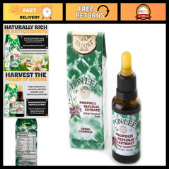 Brazil Green Bee Propolis Liquid Extract – Alcohol-Free, 30ML, Natural Health Bo