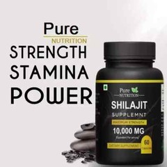 Himalayan Pure Shilajit 60 cap Naturally Occurring Fulvic Acid IMPROVES VIGOR