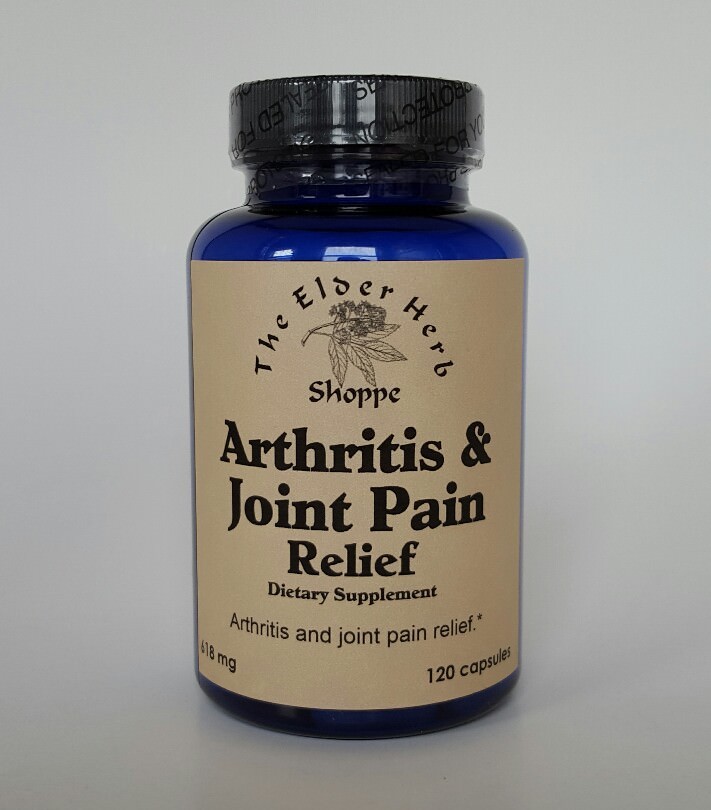 The Elder Herb Shoppe Arthritis & Joint Pain Relief Capsules 120 ct. 618mg