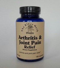 The Elder Herb Shoppe Arthritis & Joint Pain Relief Capsules 120 ct. 618mg