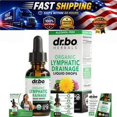 Lymphatic Support Drops Organic Herbal Blend 1 fl oz DR. BO