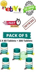 5 x Himalaya Speman 300 Tabs For Men’s Health Pure Herbal Exp 2028
