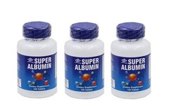 3 x Super Albumin 500 mg 100 Tablets (3×100 = 300 tablets)