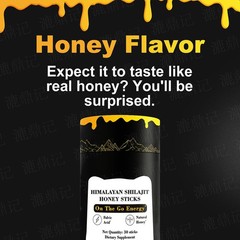 Naturally Sweeter Himalayan Shilajit Sticks with Organic Honey Better Alt Pure