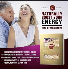 Zen Ginseng American Ginseng Sliced Root Panax Quinquefolius USA 2 Boxes