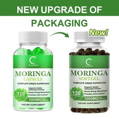 Moringa Powder Capsules AntiInflammatory Energy Metabolism Immune Support