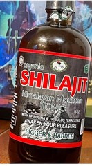 100% Organic Shilajit Himalayan Mountain Tonic – 16 oz Glass Bottle