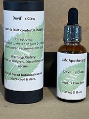 Herbal Devil’s Claw Tincture | Devil’s Claw Root | Small Batch