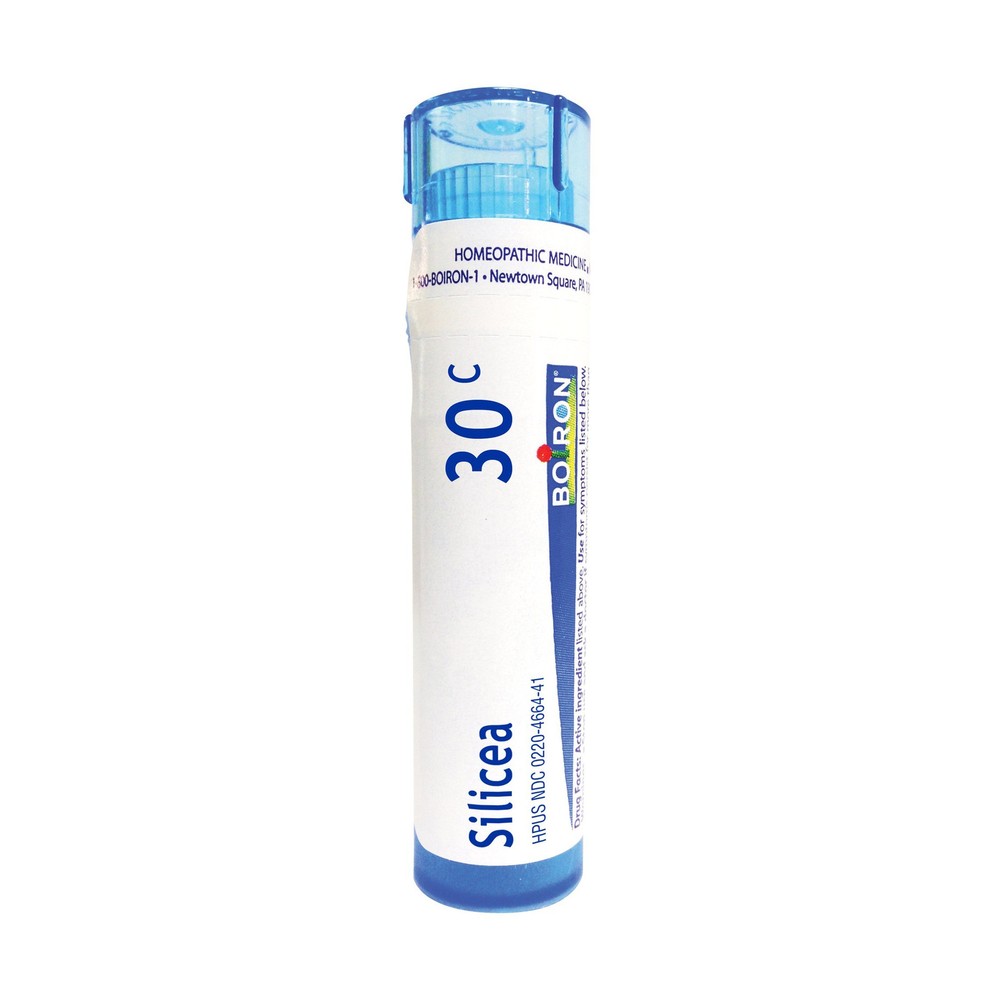 Boiron Silicea Homeopathic Pellets for Fatigue and Irritability 80 Count