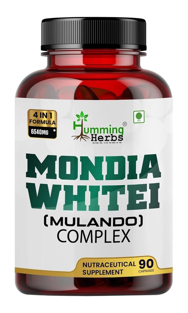 Humming Herbs Mondia Whitei Mulondo Capsules 90 Capsules Herbal Free Shipping