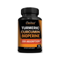 Turmeric Curcumin with Bioperine+Black Pepper, Joint Pain Maxx Strength Capsules