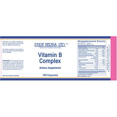 Pure Herbs: Vitamin B-Complex – capsules 100