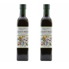 Maria Treben Authentic Swedish Bitters Herbal Tonic – 16.9oz / 500ml 2 Bottles